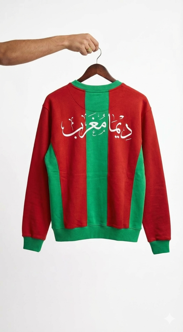⛦ MOROCCO FOOTBALL SWEATSHIRT ⛦